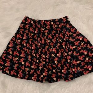 Flowery skirt